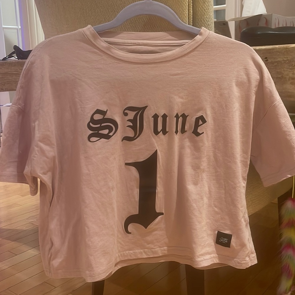 sixth june paris cropped top